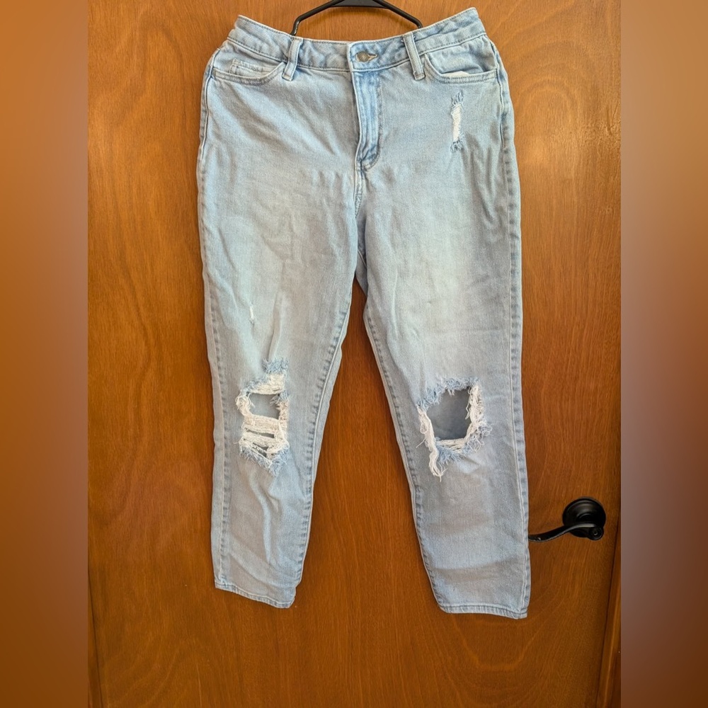 Sonoma Light Blue Distressed Women's Jeans